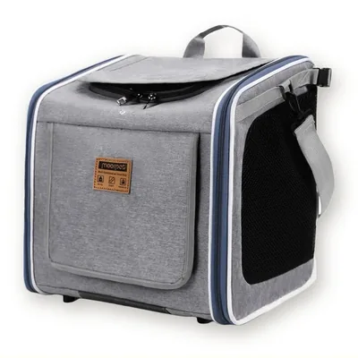 Foldable Bike Handlebar Carrier Bag for Cats and Dogs