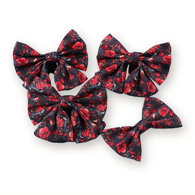 Adjustable Printed Bow Tie for Dogs and Cats