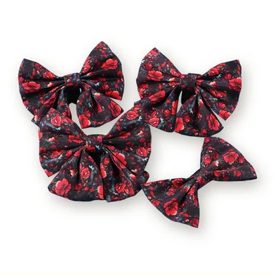 Adjustable Printed Bow Tie for Dogs and Cats