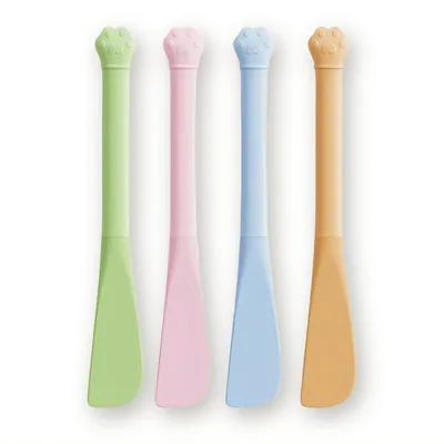 Long-Handled Silicone Cat Food Can Spoon