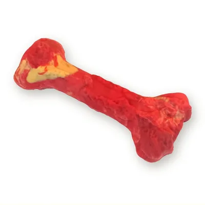 Rubber Bone Chew Toy for Dogs Who Love to Chew