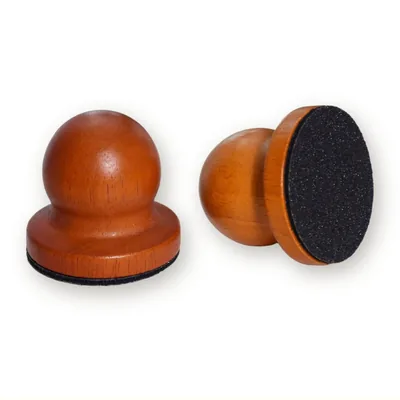 Wooden Dog and Cat Nail File with Replaceable Sandpaper Pads