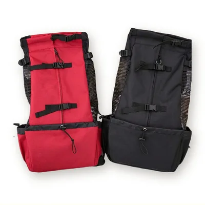 Dog Carrier Backpack with Mesh Windows for Hiking