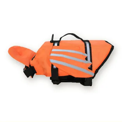 Dog Swim Vest with Reflective Stripes and Rescue Handle