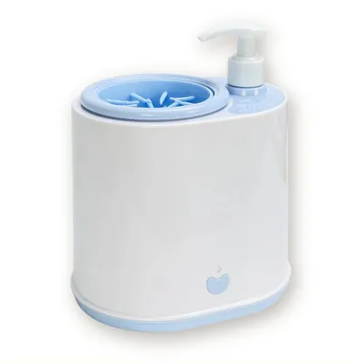 Electric 2-in-1 Dog Paw Cleaner with Silicone Cup