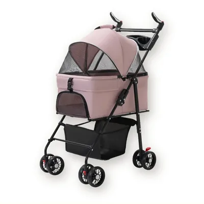 Opvouwbare 3-in-1 honden- & kattenwagen tot 20 kg
