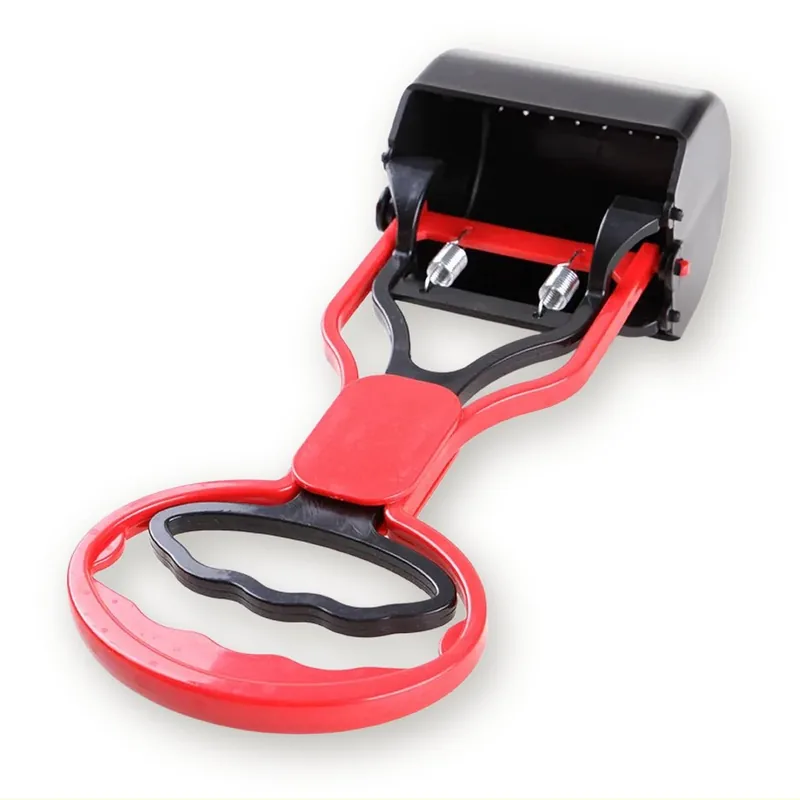 Plastic Pooper Scooper with Long Handle for Dogs and Cats