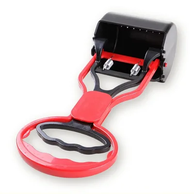 Plastic Pooper Scooper with Long Handle for Dogs and Cats