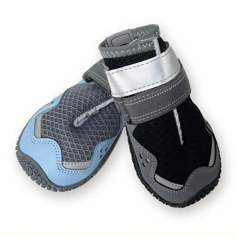 Scarpe per cani con suola in gomma antiscivolo, set da 4