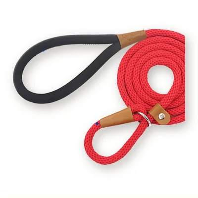 Nylon Rope Slip Lead for Dogs, 1.5 m and 1.8 m