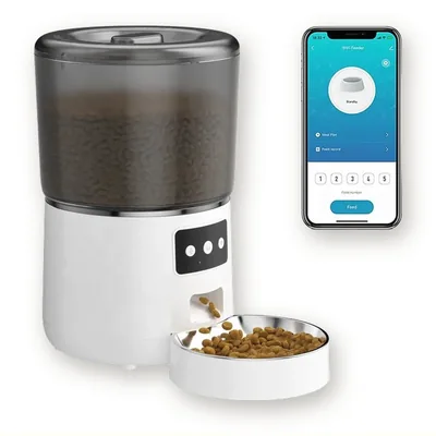 Smart Wi-Fi Automatic Pet Feeder 4 L with App Control