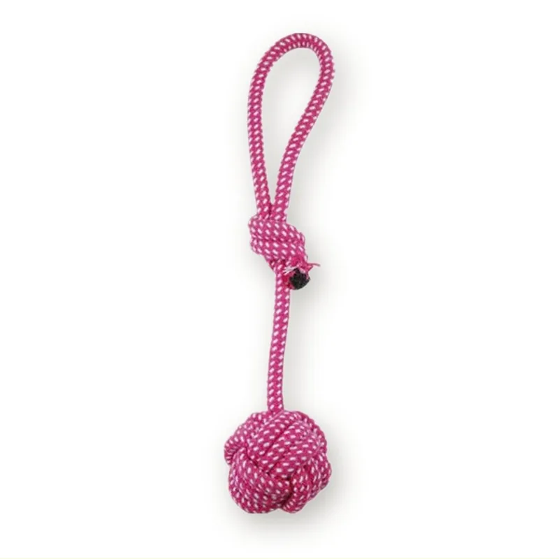 Knotted Cotton Rope Chew Toy for Small and Medium Dogs