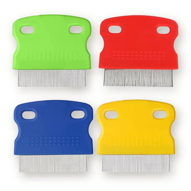 Flea Comb Set for Dogs and Cats, 4 Pieces